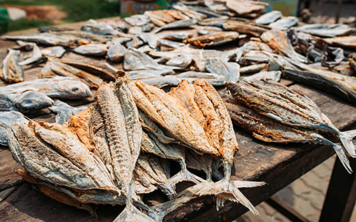 Poissons Séchés